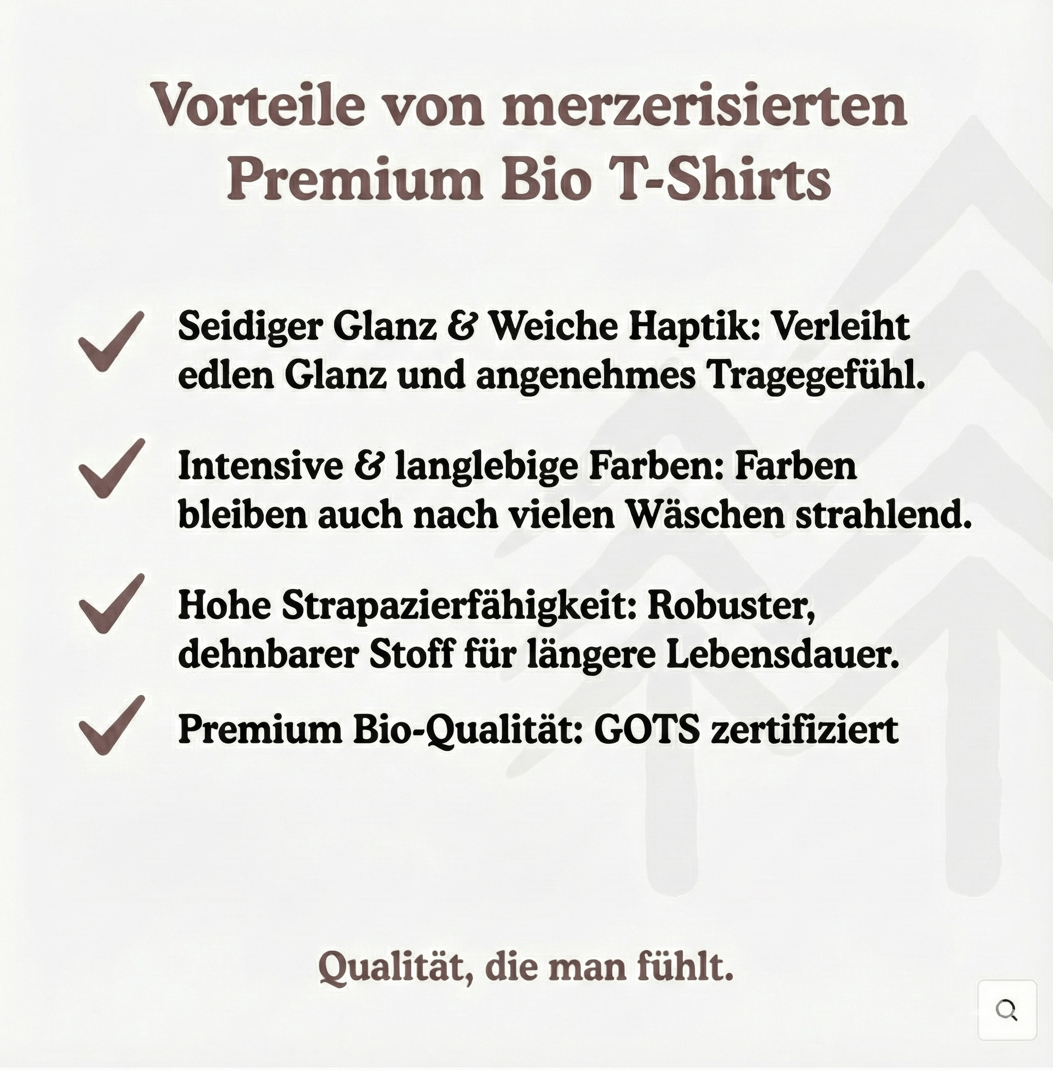 Holzbrüder® Bio Damen Shirt aus mercerisierter Baumwolle