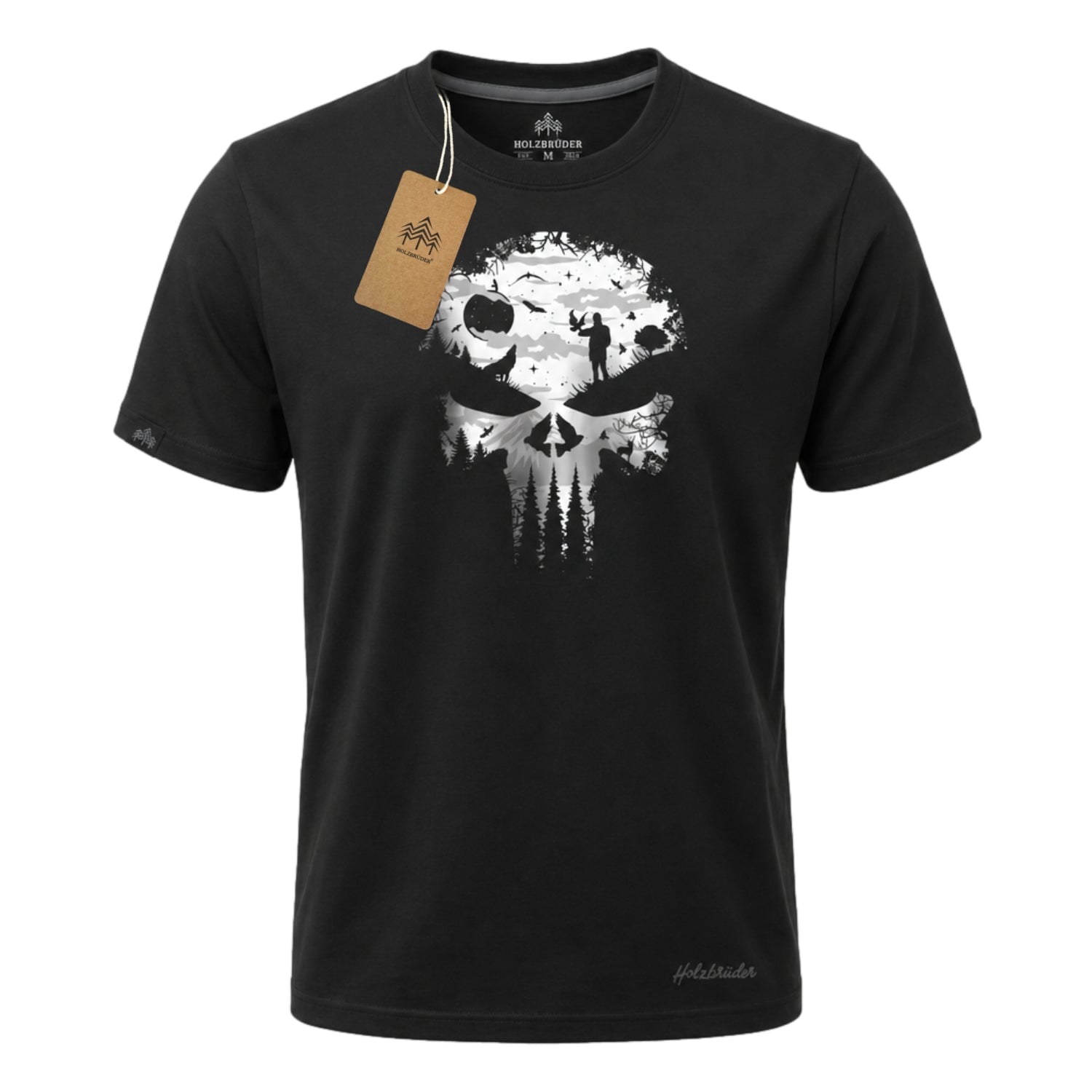 Holzbrüder® Originals - Nature Skull Bio Herren Shirt