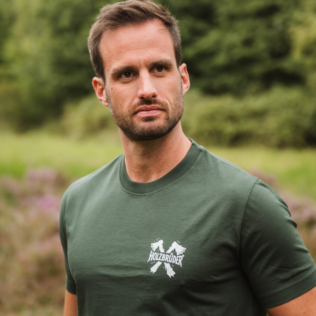 Holzbrüder® Originals Raised In The Woods - Bio Herren Shirt