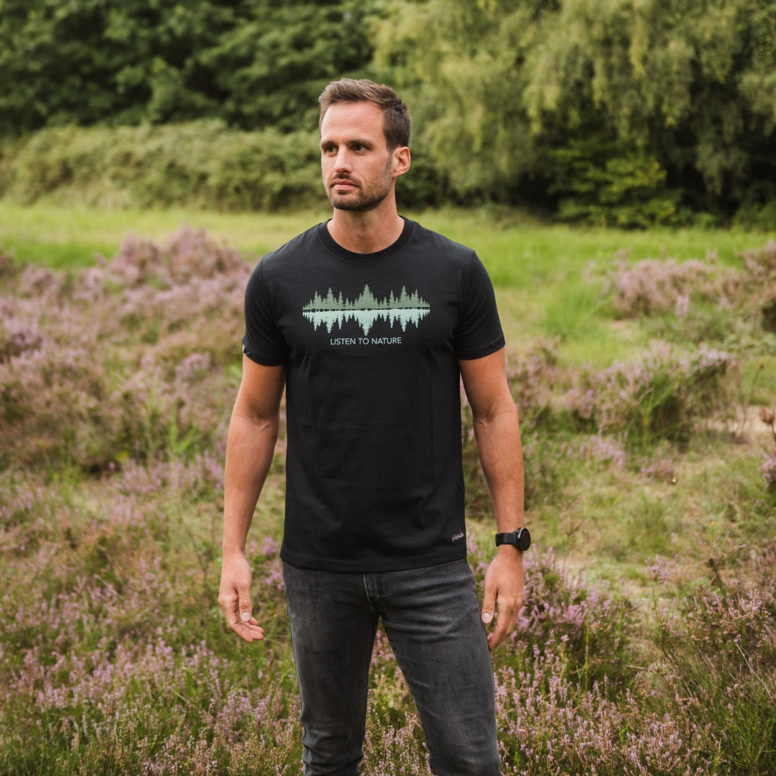 Holzbrüder® Originals - Listen To Nature Bio Herren Shirt