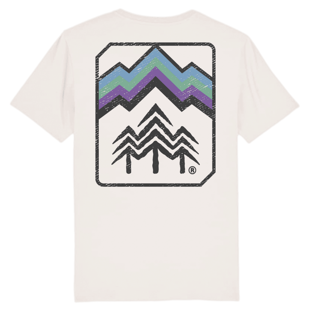 Vintage Peak hell - Bio Herren Shirt