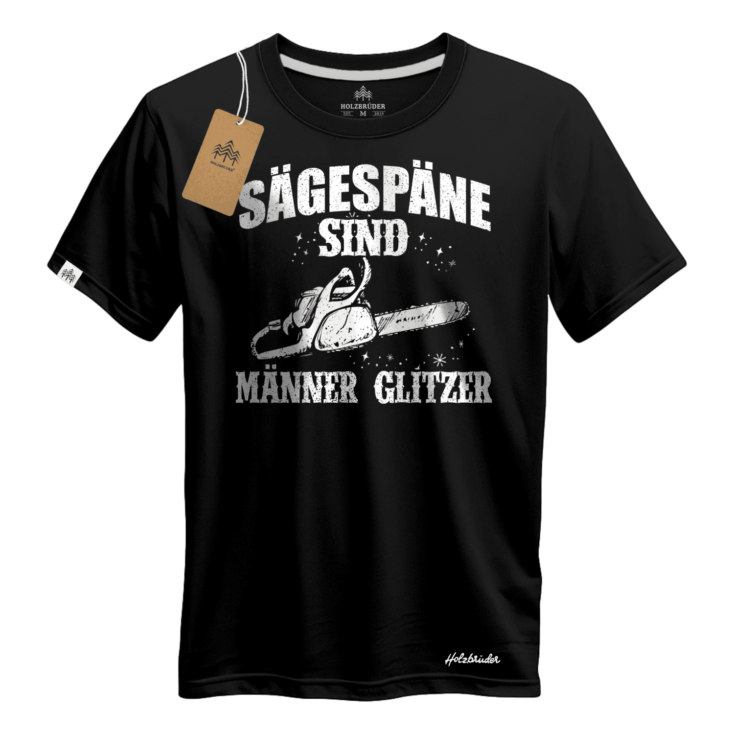 Holzbrüder® Originals - Männerglitzer Herren Shirt
