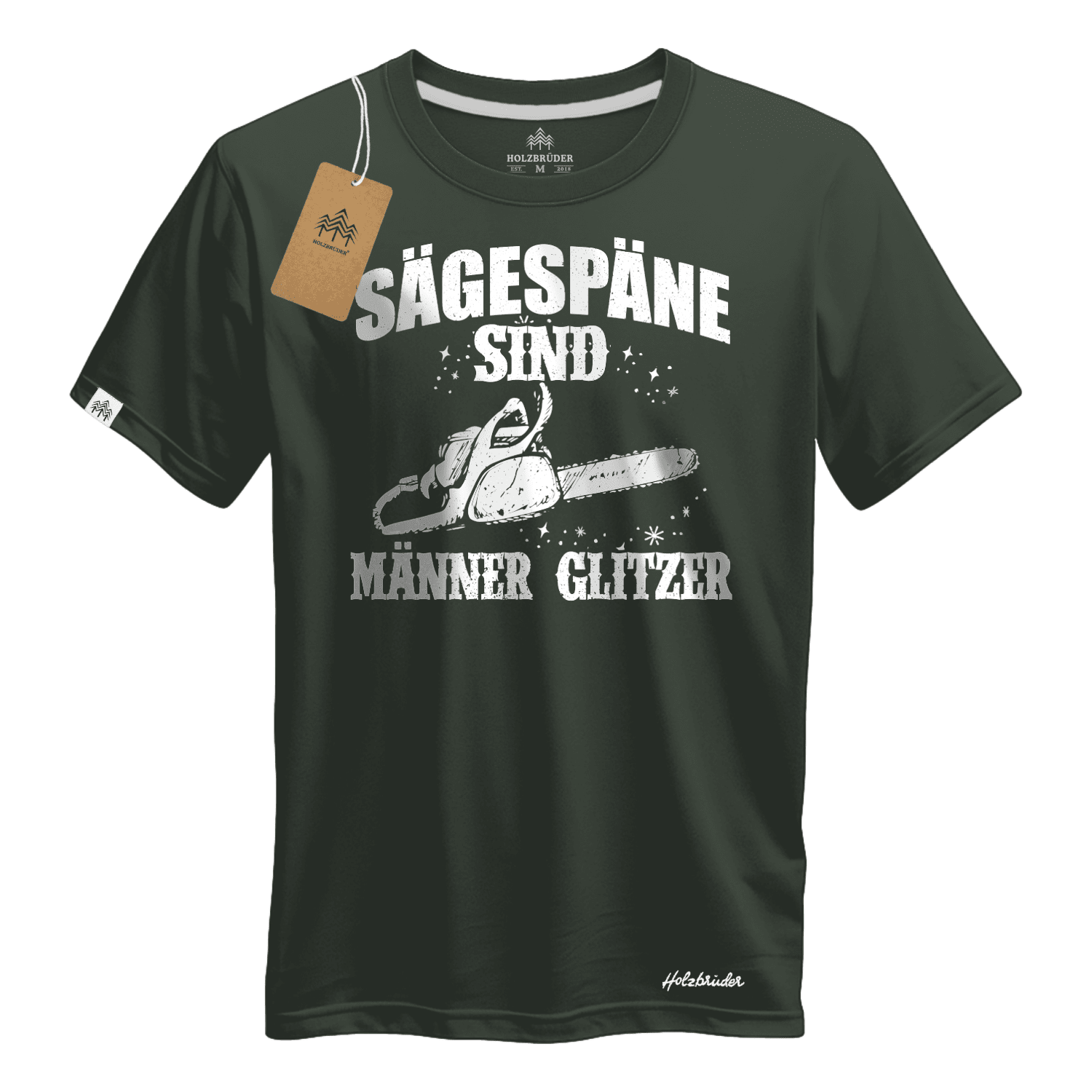 Holzbrüder® Originals - Männerglitzer Herren Shirt