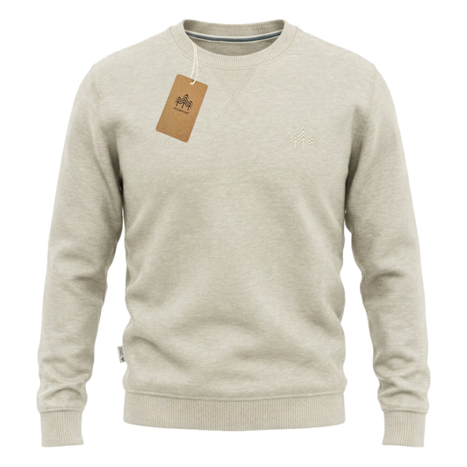 Holzbrüder® Unisex Sweatshirt meliert "Cedar"