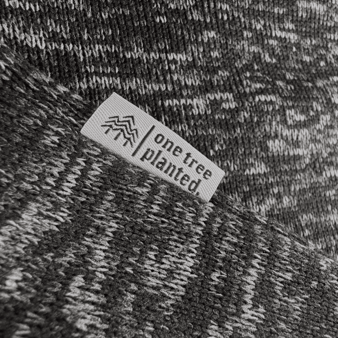 HOLZBRÜDER® Strickfleece Jacke / black (🌲)