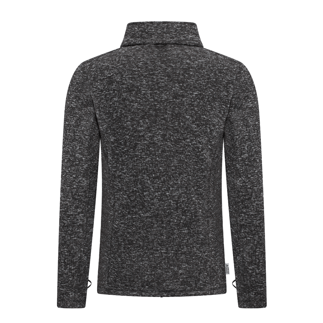 HOLZBRÜDER® Strickfleece Jacke / black (🌲)