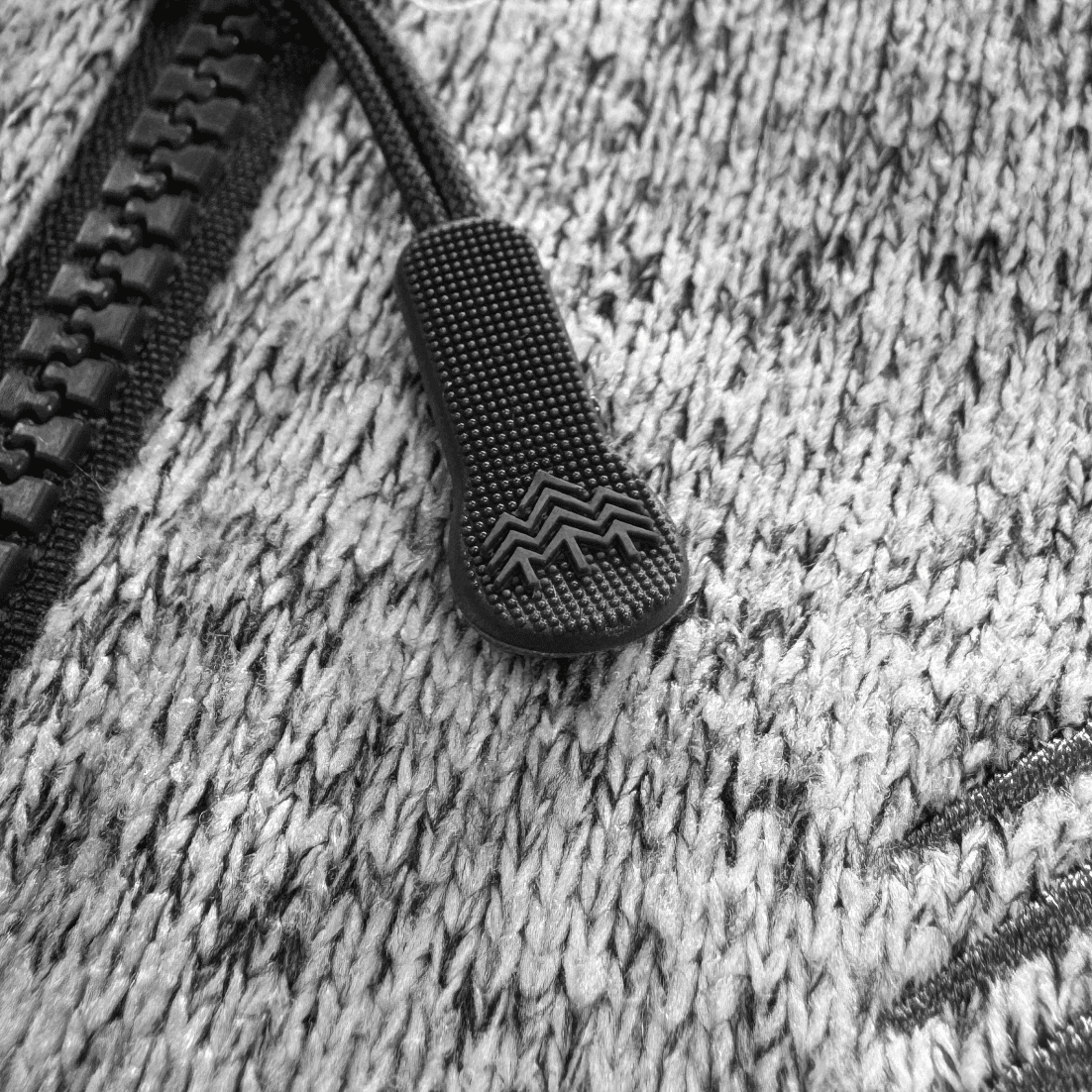 HOLZBRÜDER® Strickfleece Jacke / grey (🌲)