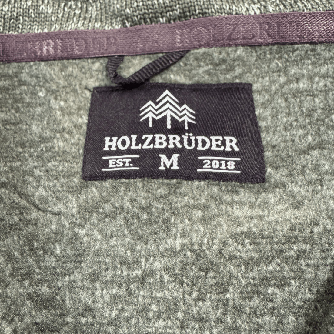 HOLZBRÜDER® Strickfleece Jacke / green (🌲)