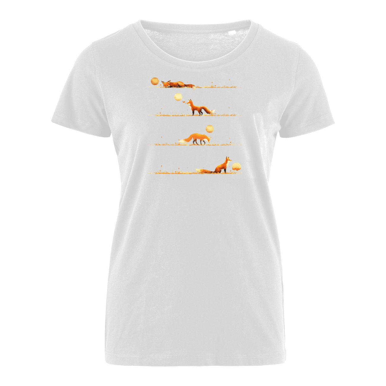 Fuchs Tag  - Bio Damen Shirt