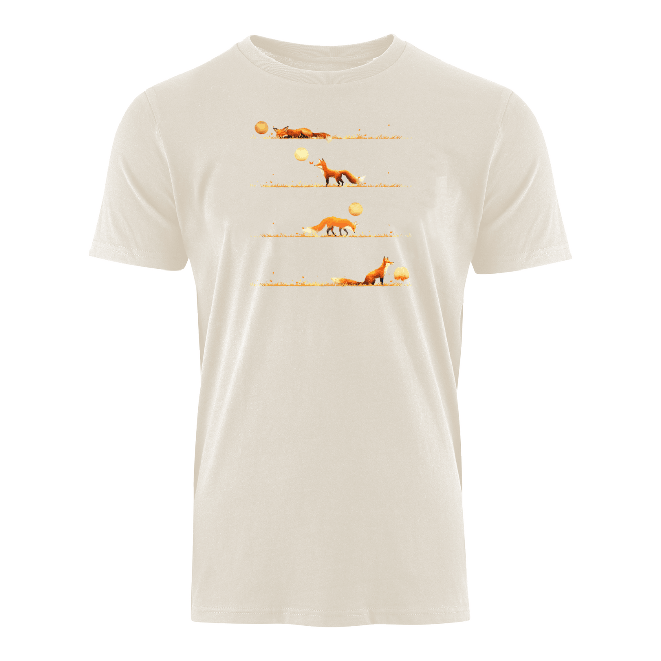 Fuchs Tag  - Bio Herren Shirt