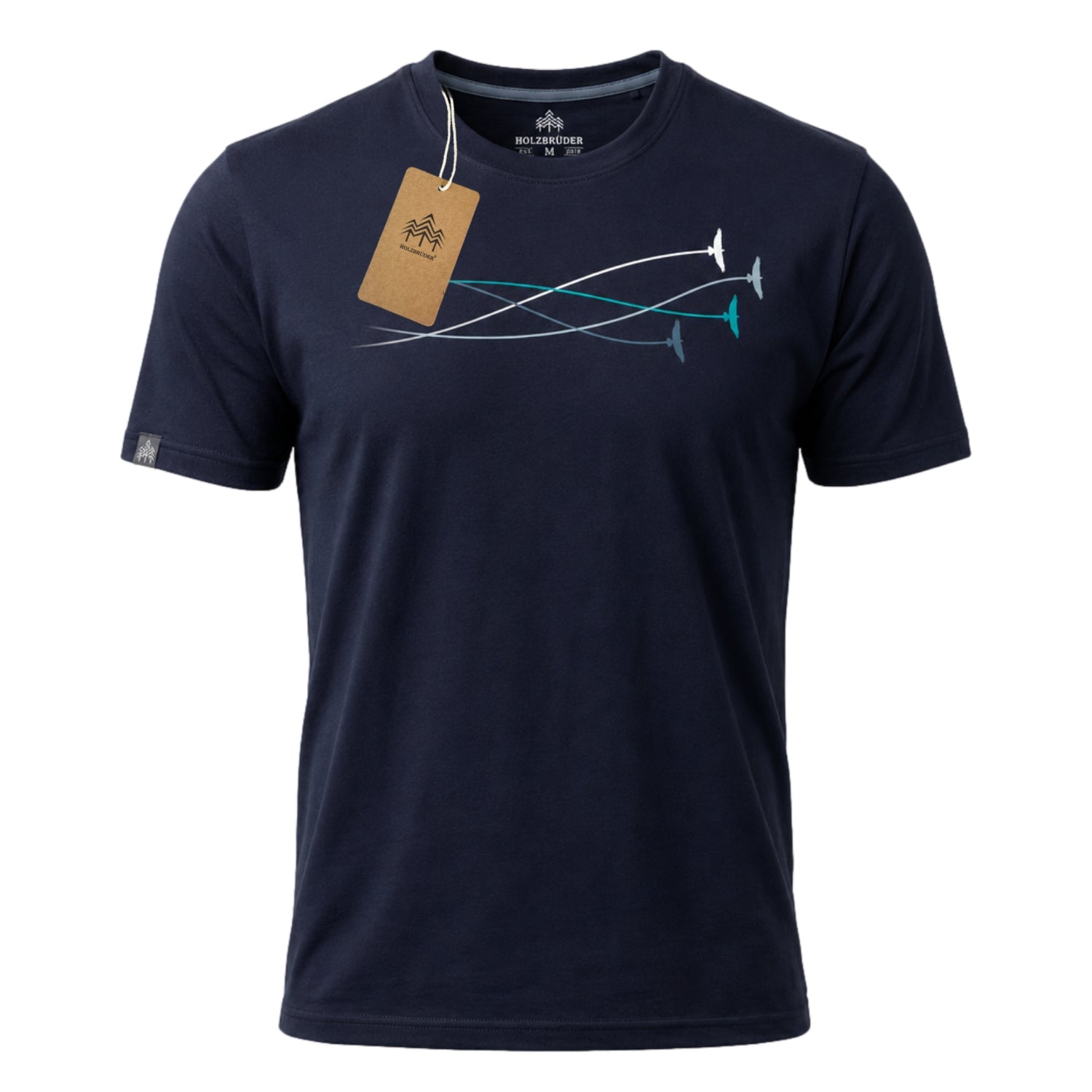 Holzbrüder® Originals - Vogel Spur Bio Herren Shirt