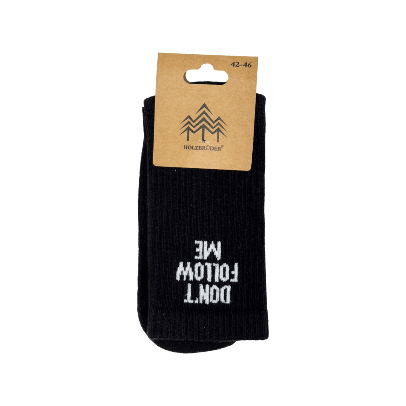 Don't Follow me - Bio Crew Socken