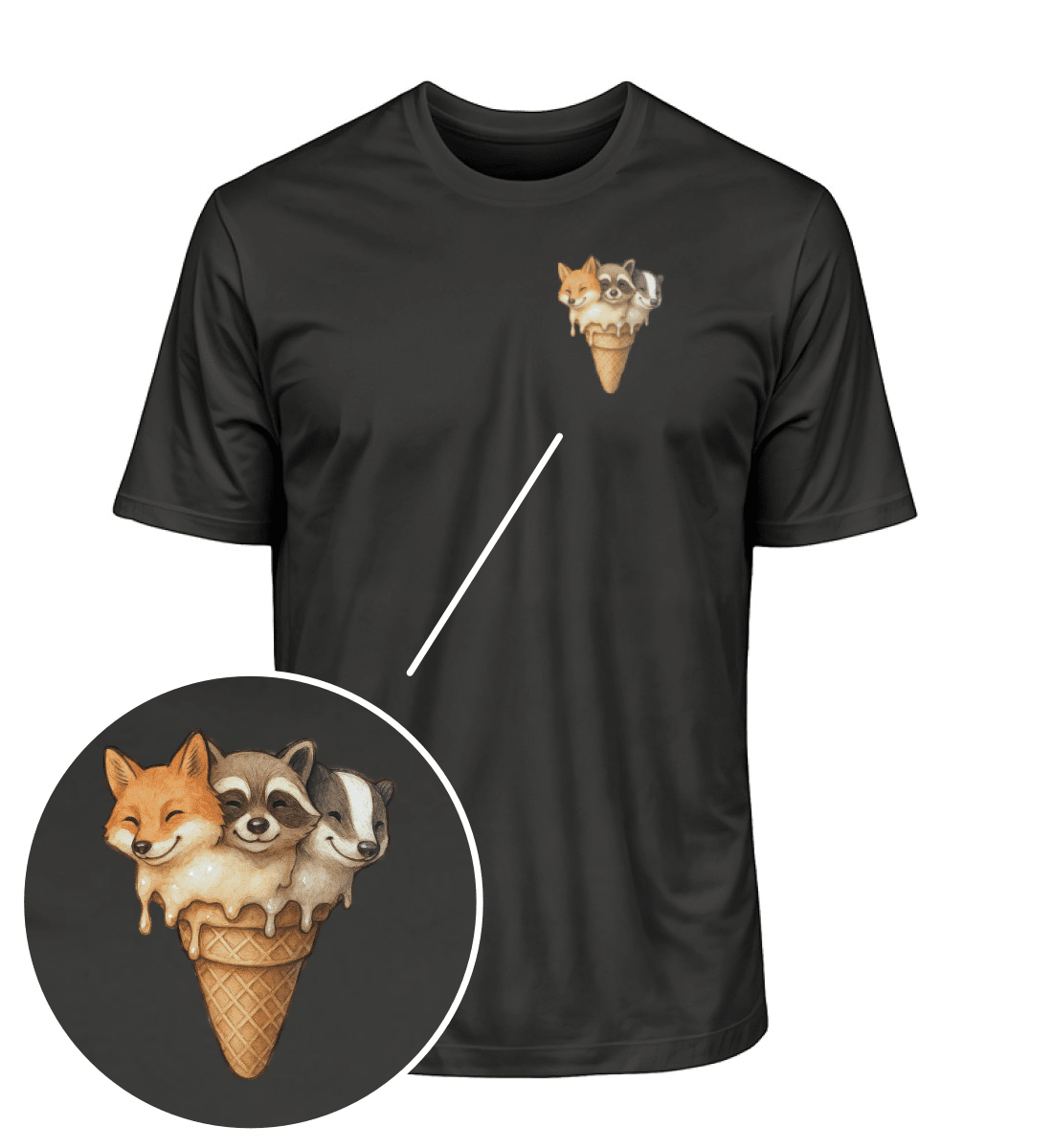 Eistiere - Bio Herren Shirt