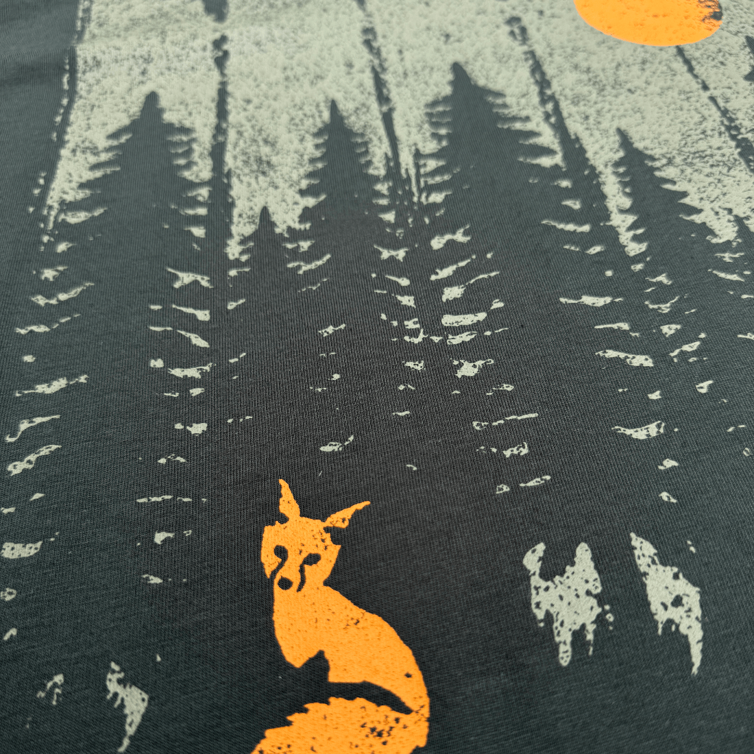 Holzbrüder® Originals - Fuchs Im Wald Bio Herren Shirt