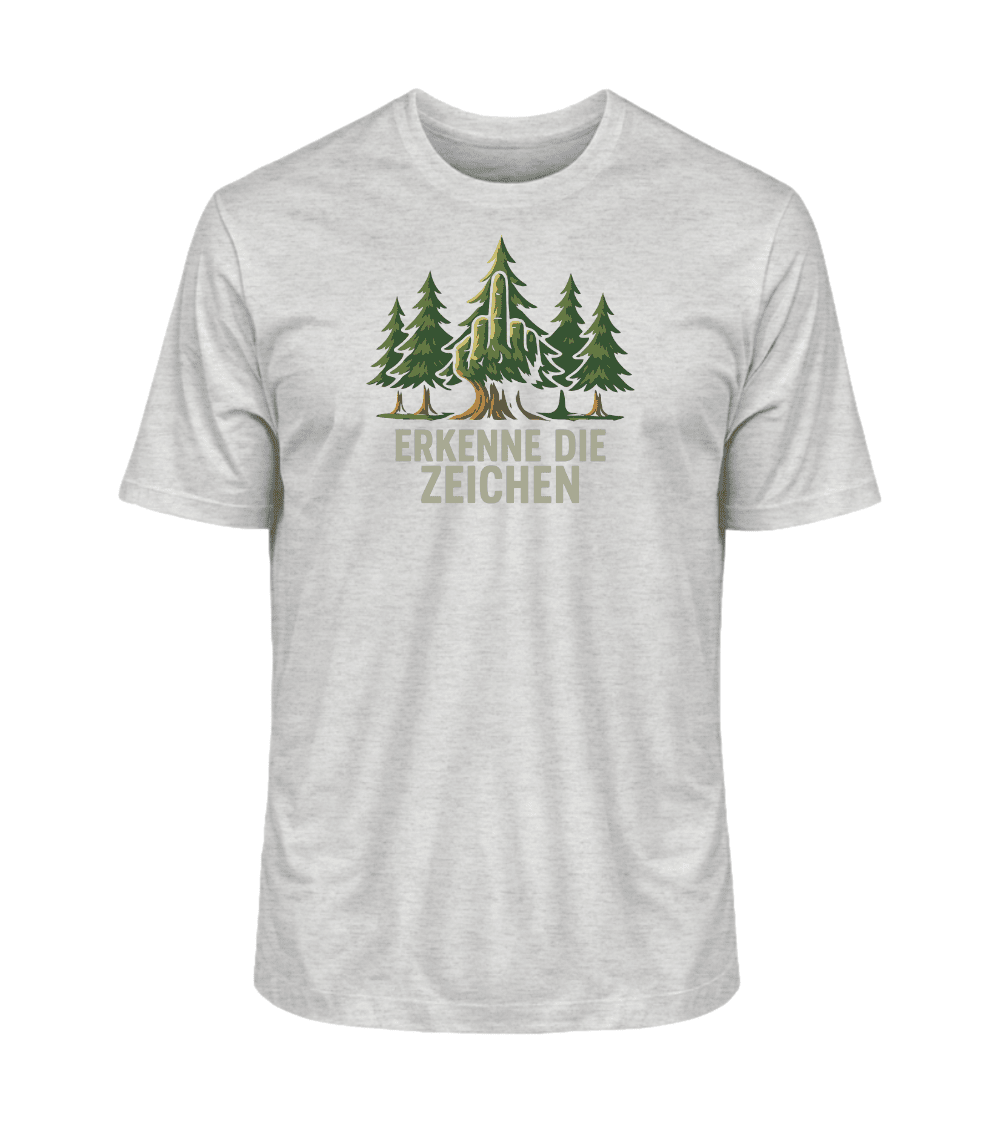 Erkenne die Zeichen -Bio Herren Shirt