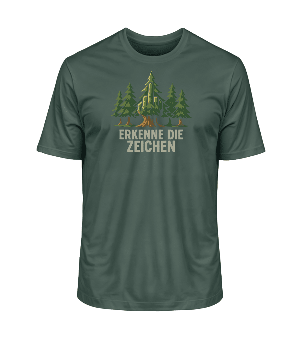 Erkenne die Zeichen -Bio Herren Shirt