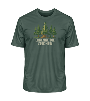 Erkenne die Zeichen -Bio Herren Shirt
