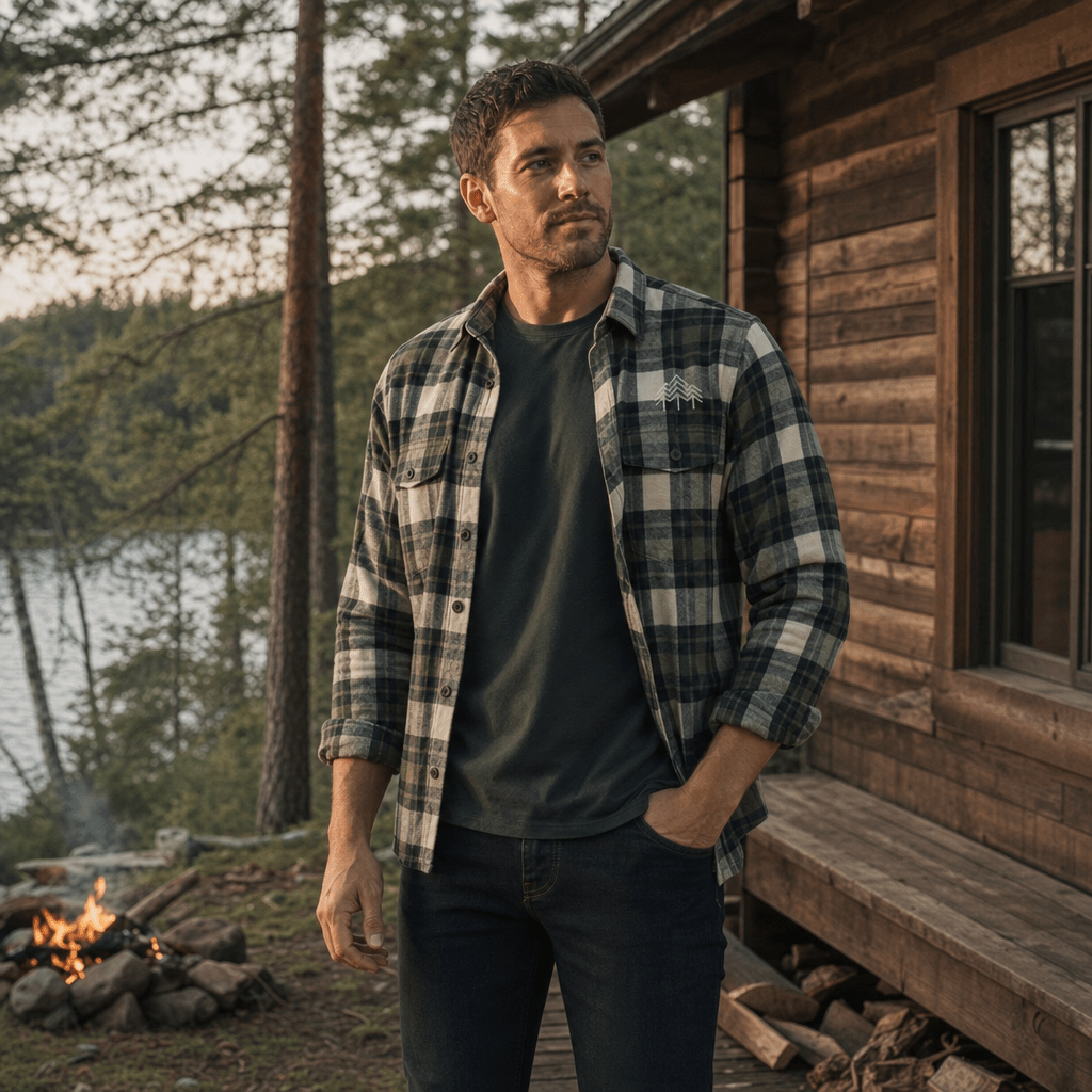 Holzbrüder® Essentials - Bio Herren Shirt aus Baumwolle