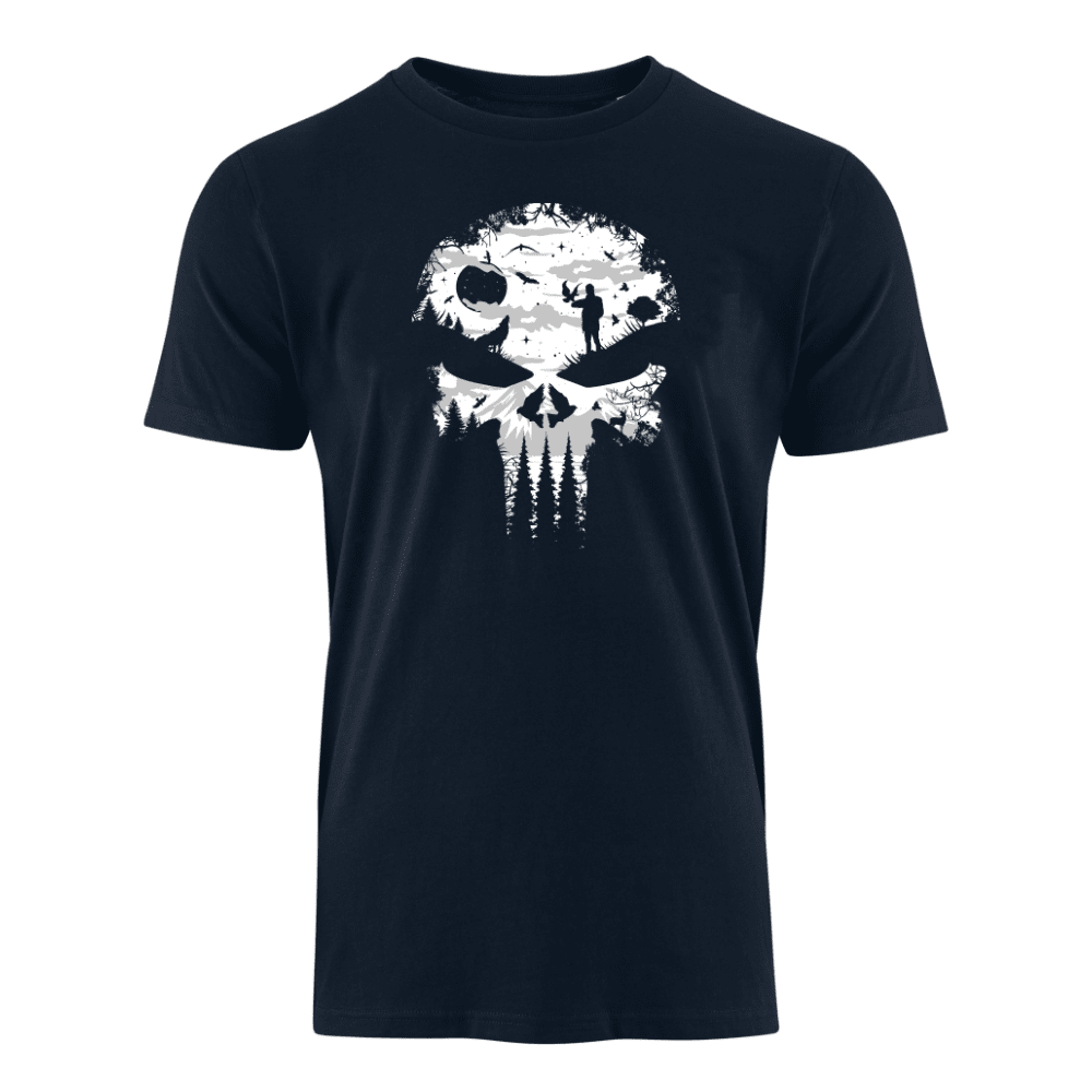 Nature Skull - Bio Herren Shirt