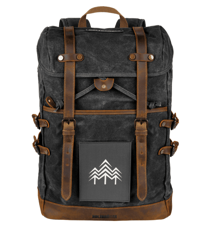Rucksack mit Patch (🌲)