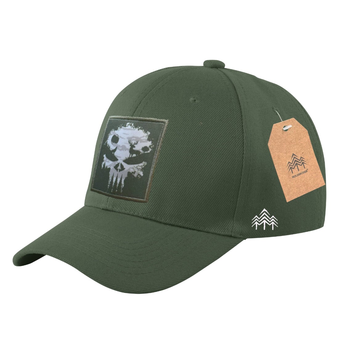 HB® Baseball Cap - Nature Skull green