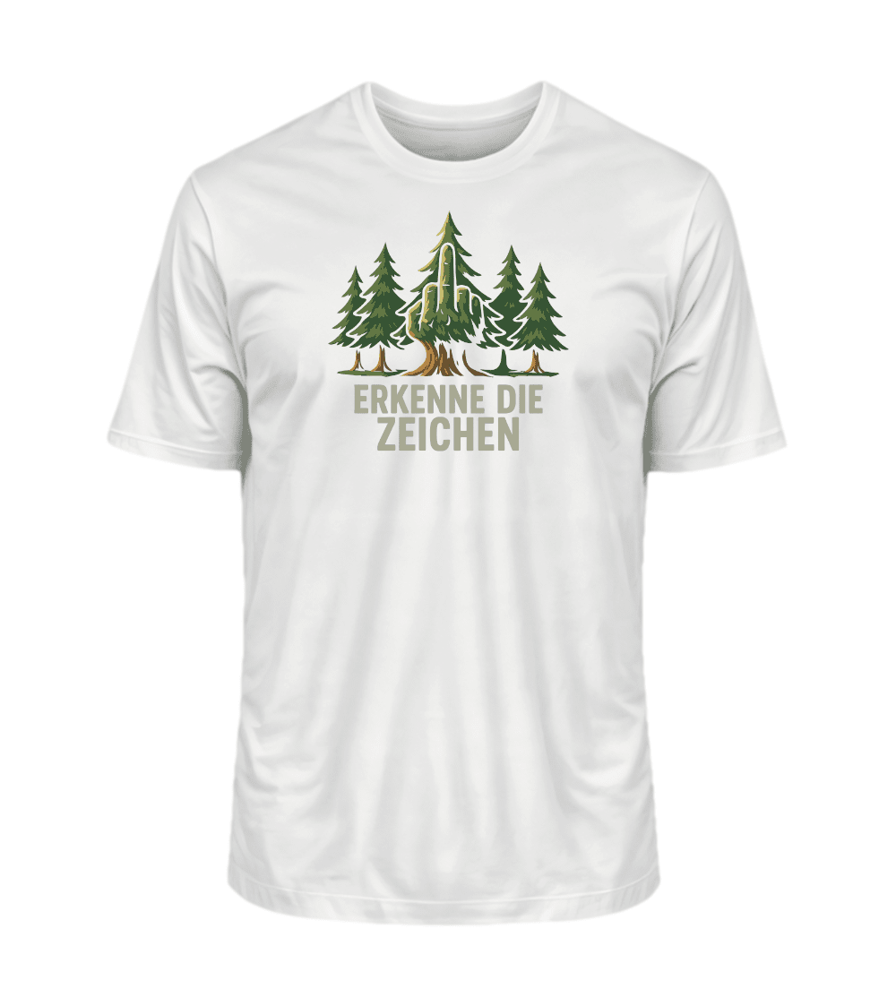 Erkenne die Zeichen -Bio Herren Shirt