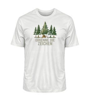 Erkenne die Zeichen -Bio Herren Shirt