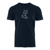 Fuchs Geometrisch - Bio Herren Shirt