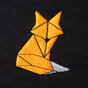 Origami Fuchs (Stick) - Bio Unisex Hoodie (PREMIUM)