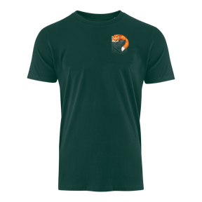 Fuchs Tasche - Bio Herren Shirt