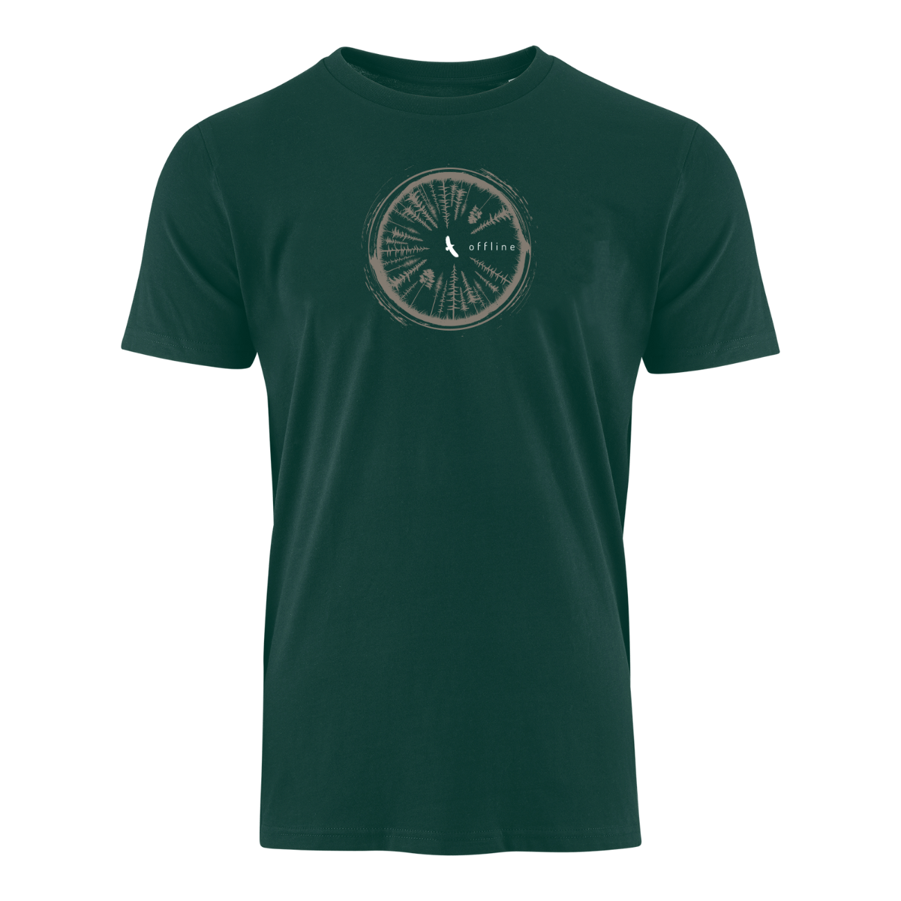 Offline im Wald  - Bio Herren Shirt