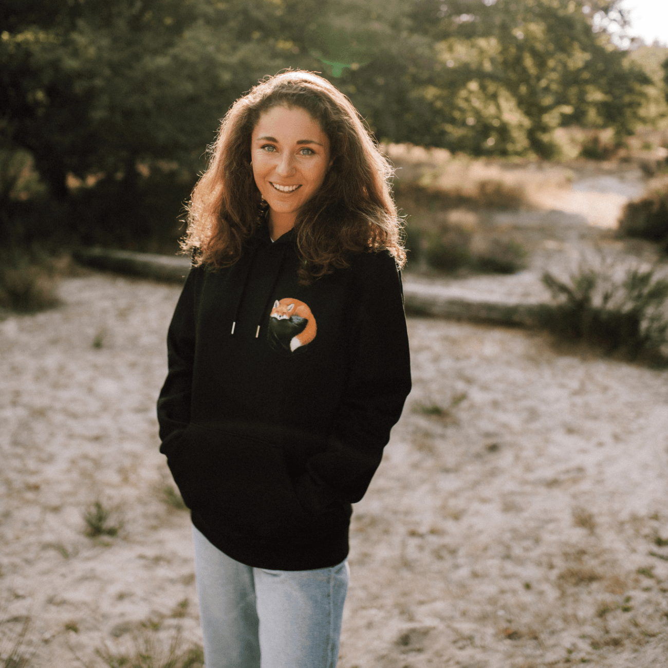 Fuchs Tasche - Bio Unisex Hoodie (PREMIUM)