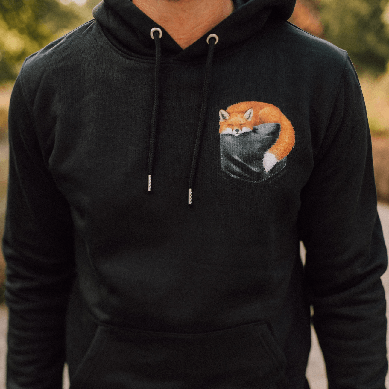 Fuchs Tasche - Bio Unisex Hoodie (PREMIUM)