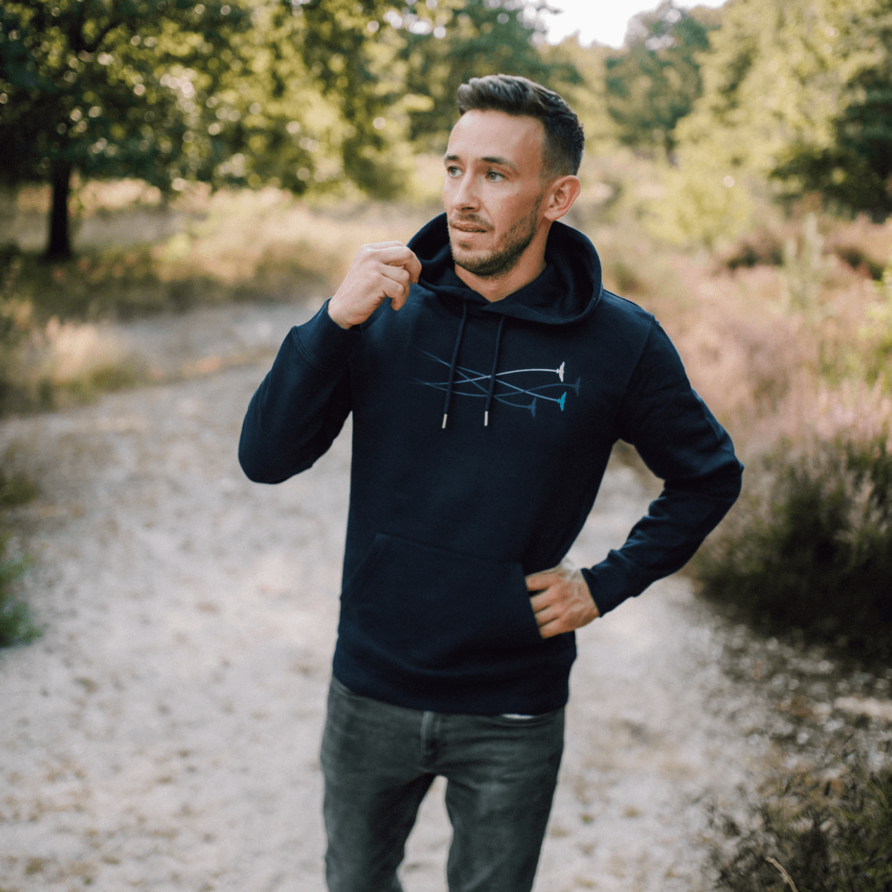 VOGEL SPUR - Unisex Bio Hoodie (PREMIUM)
