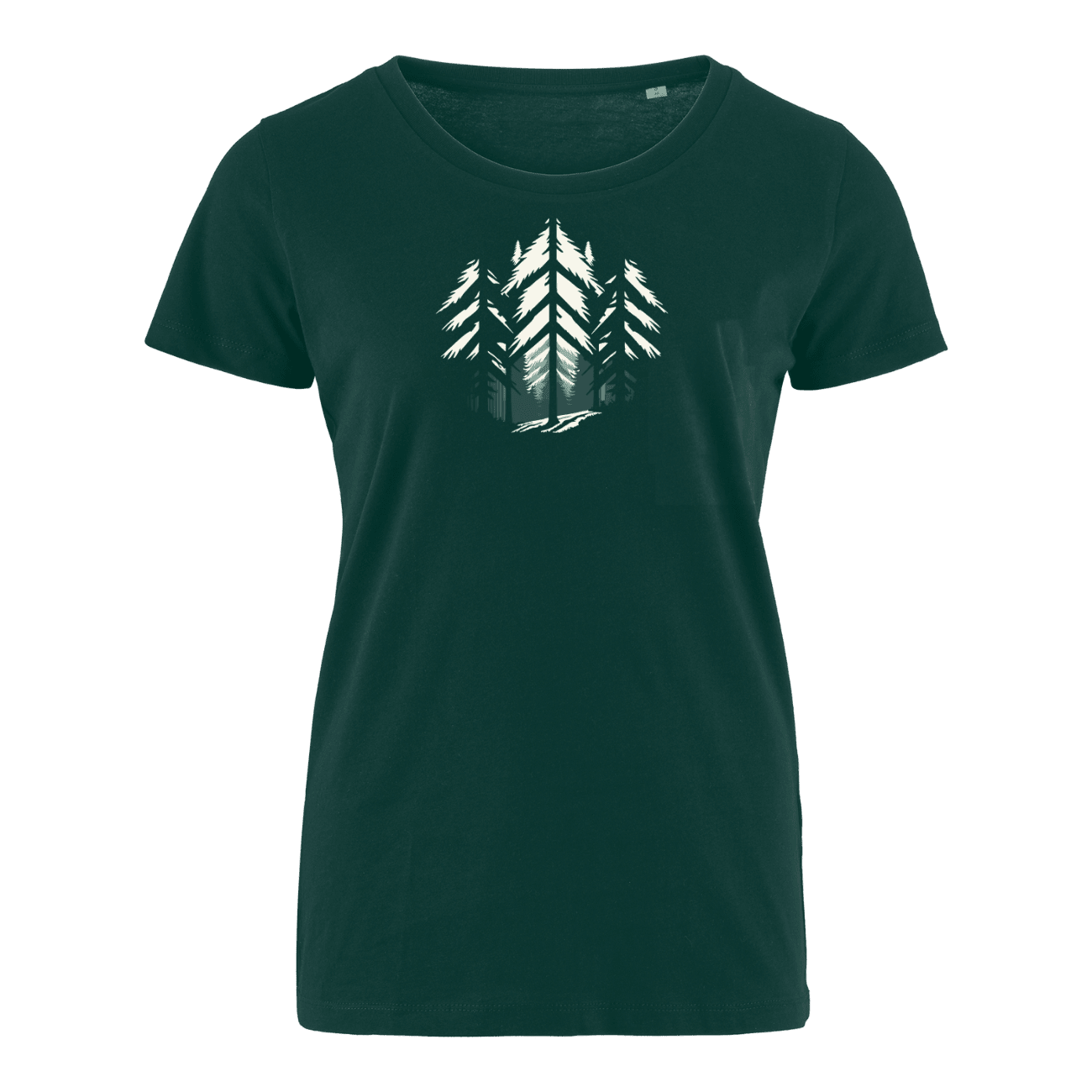 Wald Logo - Bio Damen Shirt