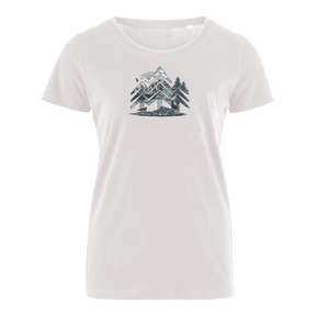 Holzbrüder® Natur-Logo  - Bio Damen Shirt