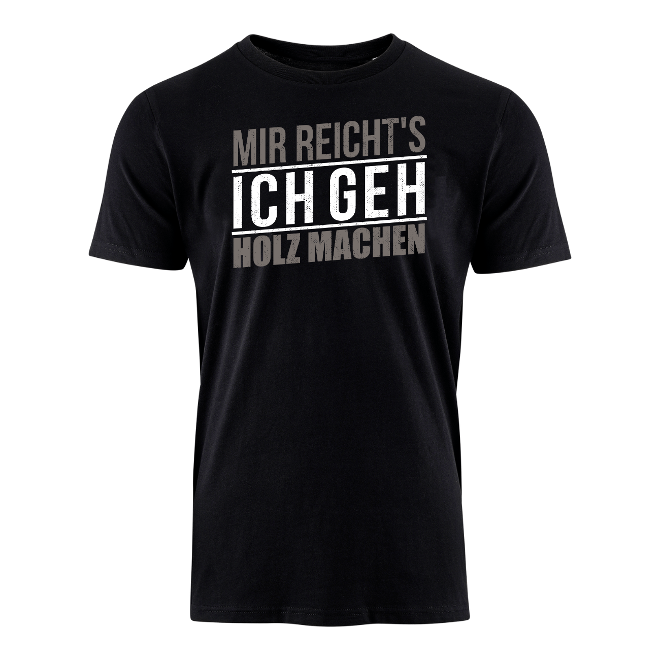 Ich geh Holz machen - Bio Herren Shirt