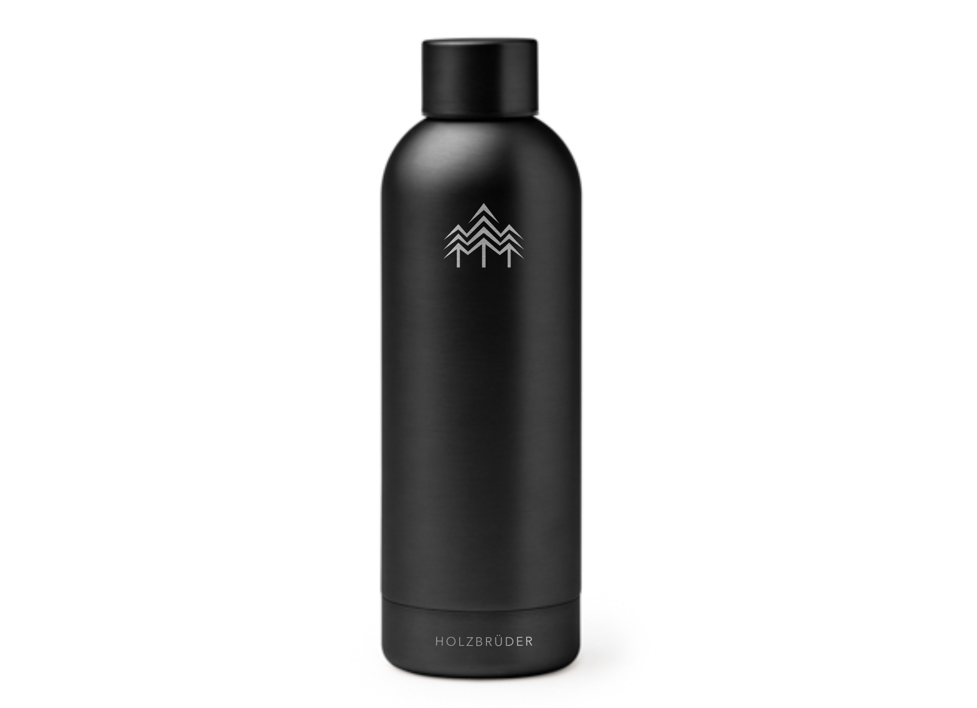 Baum Logo - Thermo-Trinkflasche (🌲)