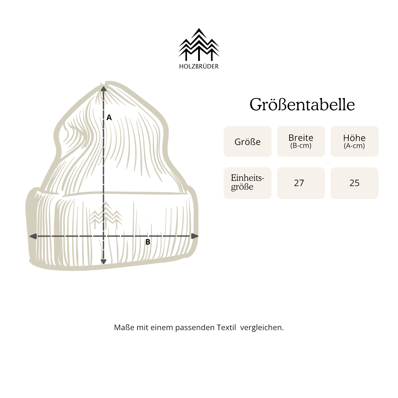 HOLZBRÜDER® - Unisex Bio Beanie