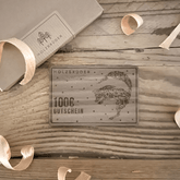 Blumenfuchs - Gutschein Aus Holz 100€