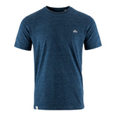 Herren Shirt Stick - Dunkelblau meliert (🌲)
