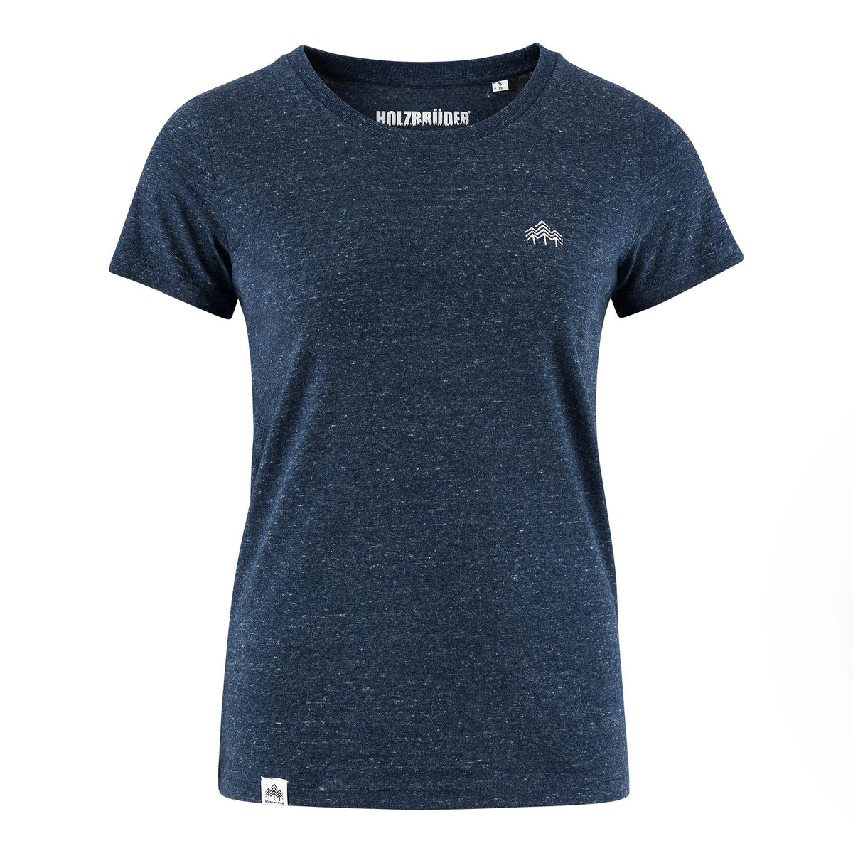 Damen Shirt Stick - Dunkelblau meliert (🌲)