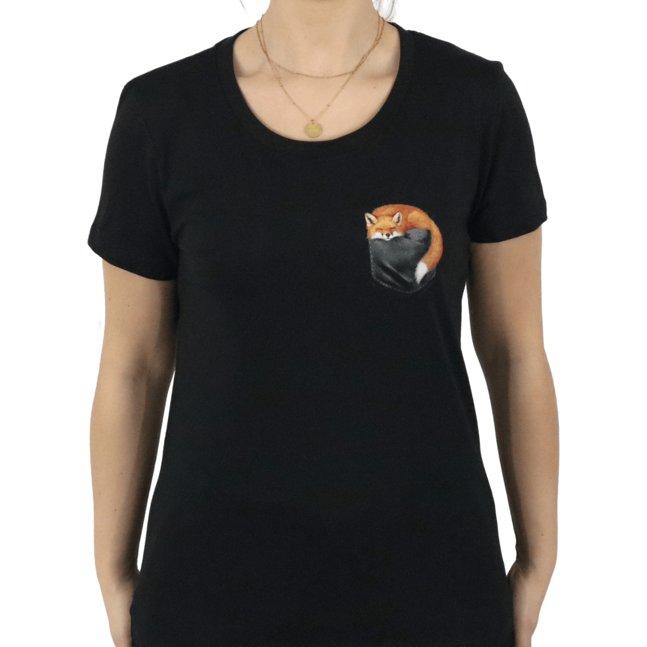 Fuchs Tasche  - Bio Damen Shirt