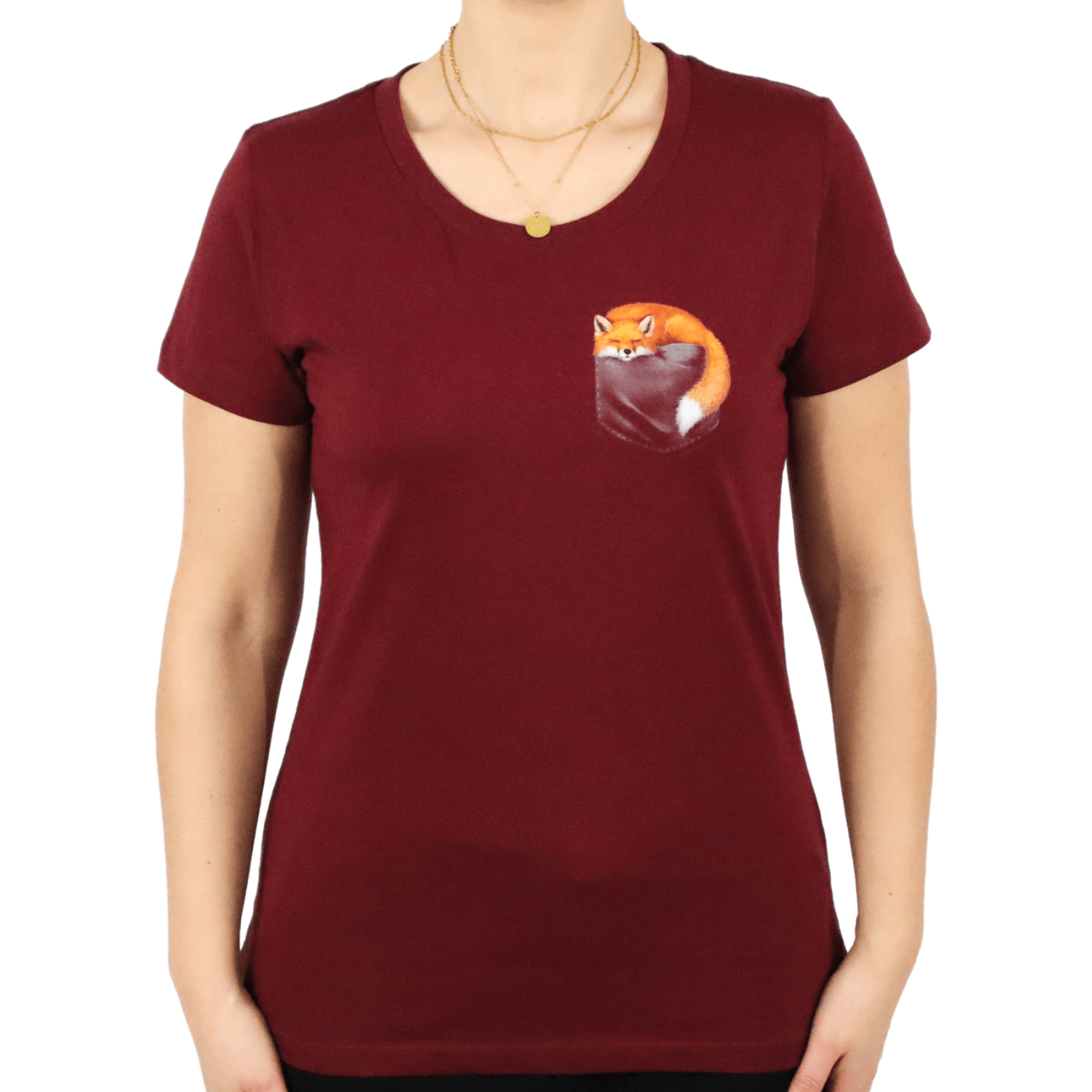 Fuchs Tasche  - Bio Damen Shirt