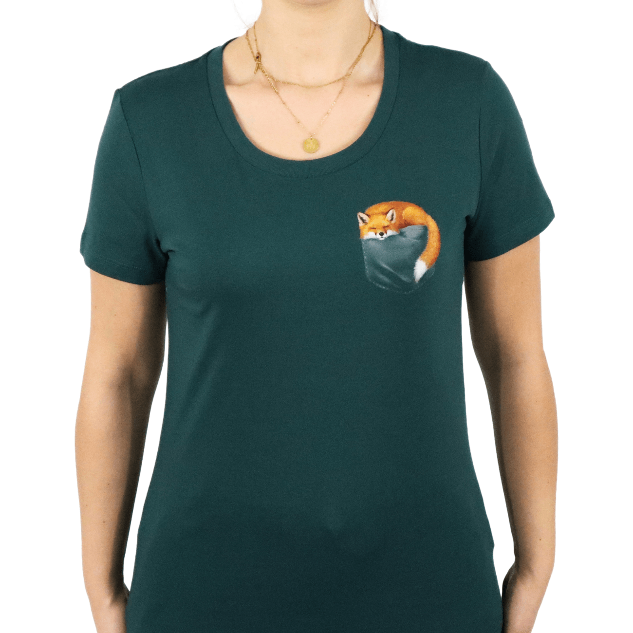 Fuchs Tasche  - Bio Damen Shirt