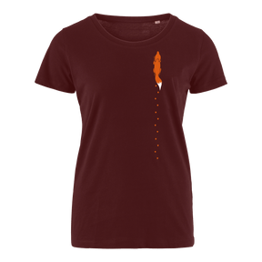 FUCHS SPUR VERTIKAL - Bio Damen Shirt