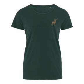 HIRSCH SPUR - Bio Damen Shirt