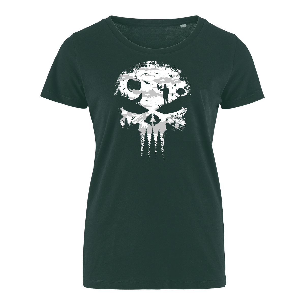 Nature Skull - Bio Damen Shirt