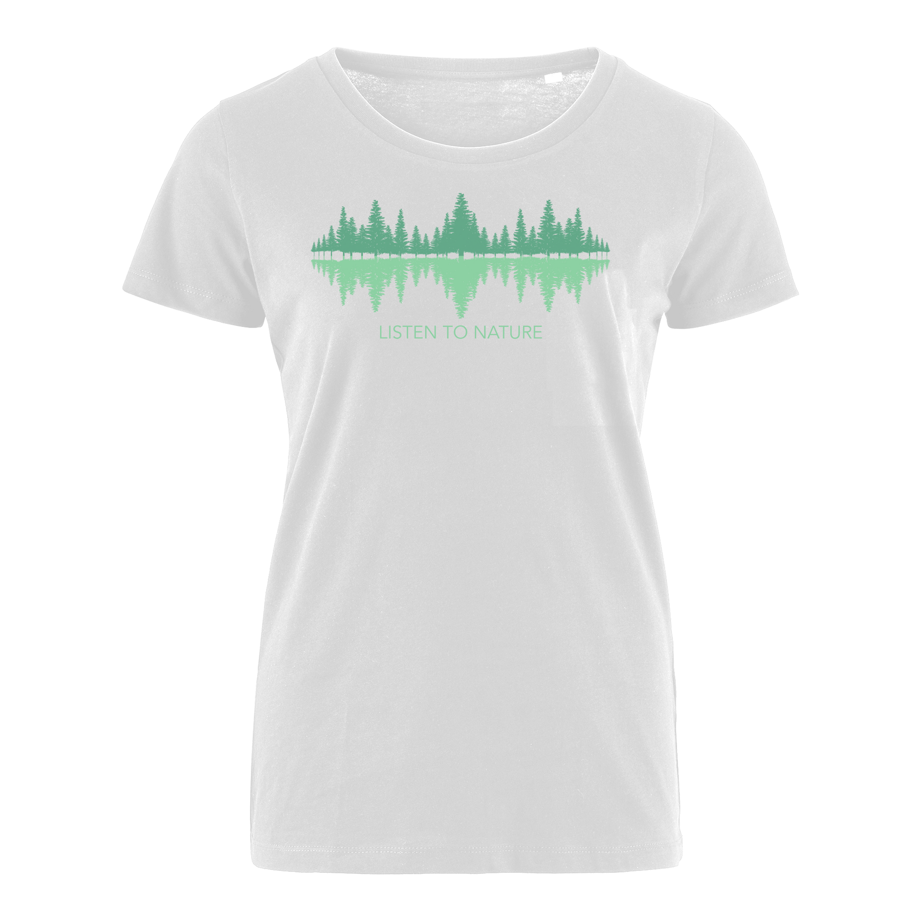LISTEN TO NATURE - Bio Damen Shirt