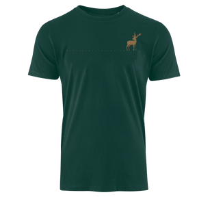 HIRSCH SPUR - Bio Herren Shirt